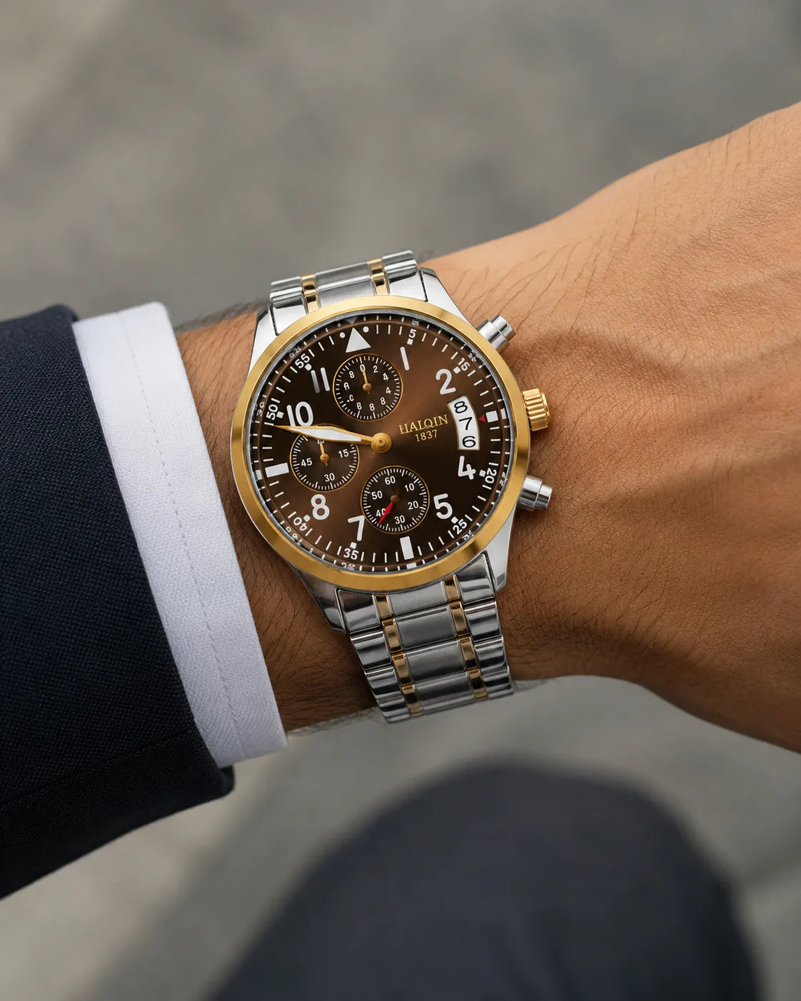 Nexis Aviator – Chronograph Brown Dail