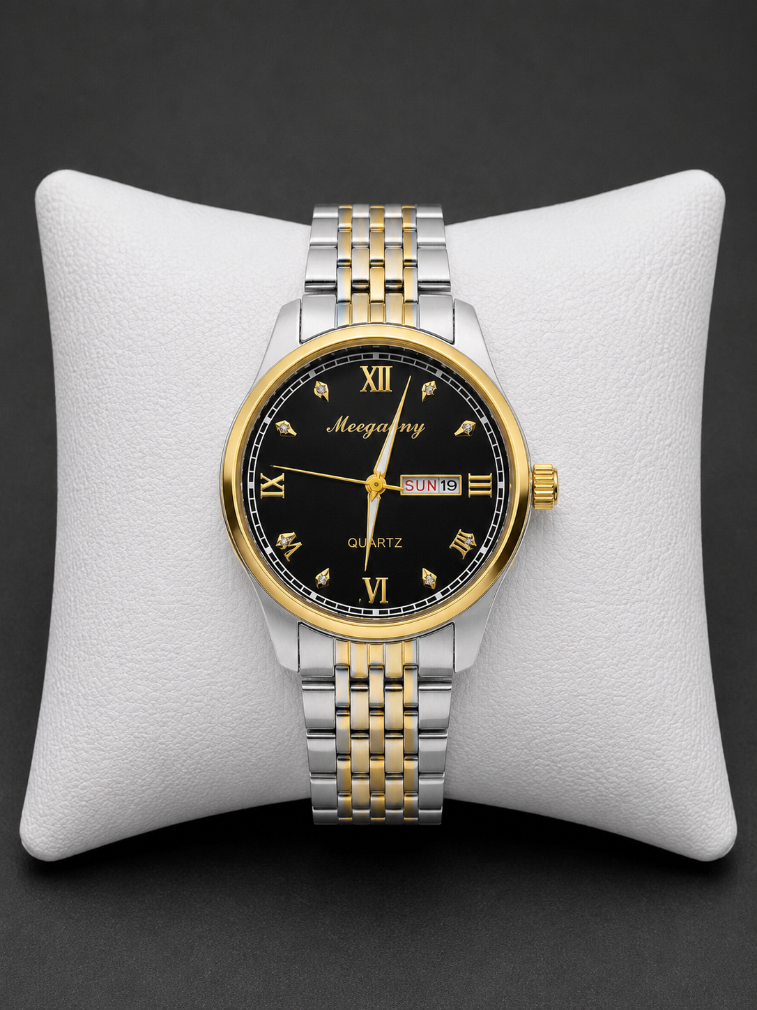 Nexis Heritage –  Roman Black Dial Watch