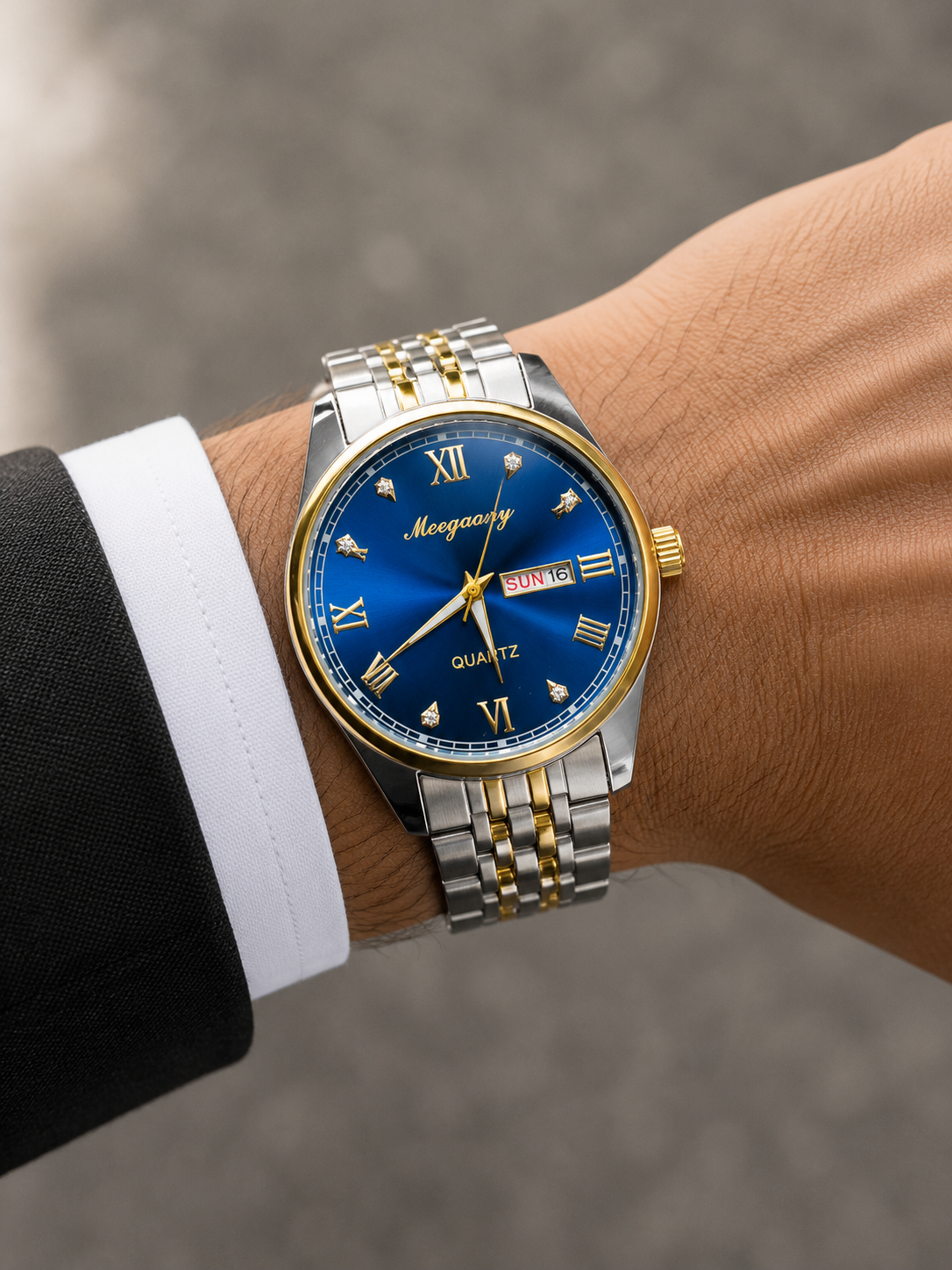 Nexis Heritage – Two-Tone Roman Dial Watch